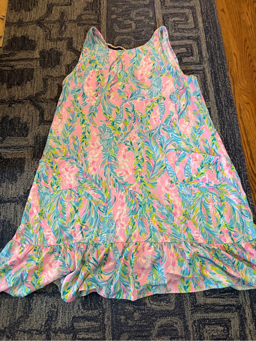 Lilly Pulitzer Pink Multi-Color Sleeveless Shift Dress